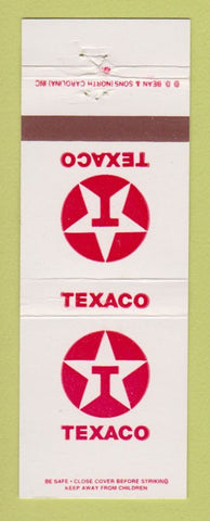 Matchbook Cover - Texaco oil gas