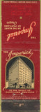 Matchbook Cover - Imperial Hotel   Portland Oregon