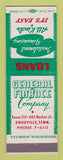 Matchbook Cover - General Finance Company Knoxville TN
