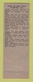 Matchbook Cover - Knox Trailer Park Sales Knoxville TN
