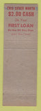 Matchbook Cover - Credit Endorsement Loans Knoxville TN