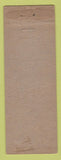 Matchbook Cover - Crescent Laundry Jackson MS MISPRINT FONT ERROR