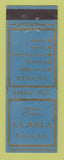 Matchbook Cover - Jimmie Carter's La Jolla Tucson AZ restaurant WORN CREASES