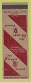 Matchbook Cover - Alcazar Hotel Cleveland OH WEAR