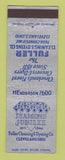 Matchbook Cover - Fuller Cleaning Dyeing Cleveland OH 1946