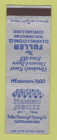 Matchbook Cover - Fuller Cleaning Dyeing Cleveland OH 1946