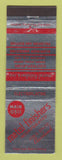 Matchbook Cover - Metal Finishers Cleveland OH Electroplating