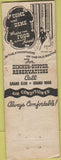 Matchbook Cover - Southern Mansion  Kansas City MO Worn