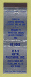 Matchbook Cover - H&S Metal Polishing Cleveland OH