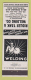 Matchbook Cover - Ridler Tank Welding Cleveland OH