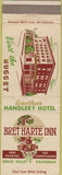 Matchbook Cover - Bret Harte Inn Grass Valley Calif