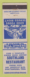 Matchbook Cover - Southland Restaurant Chattanooga TN