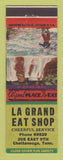 Matchbook Cover - La Grand Eat Shop Restaurant Chattanooga TN
