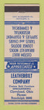 Matchbook Cover - Leatherbilt Company Upholstering Cleveland OH