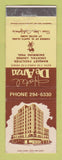 Matchbook Cover - Hotel De Anza San Jose CA