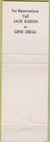 Matchbook Cover - Cypress Hills Golf Course Colma CA