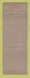 Matchbook Cover - Tomlinson's Restaurant Chattanooga TN WEAR
