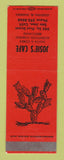 Matchbook Cover - Josie's Cafe Mexican San Jose CA cactus SAMPLE