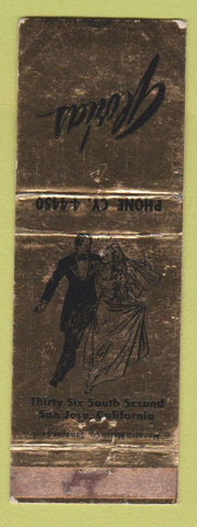 Matchbook Cover - Jlori's San Jose CA Bridal Fashion Clothes WORN