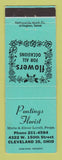 Matchbook Cover - Pontings Florist Flowers Cleveland OH