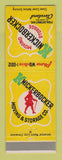 Matchbook Cover - Knickerbocker Moving Storage Cleveland OH CREASED