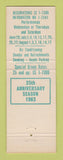 Matchbook Cover - Pops Concerts Cleveland OH Orchestra