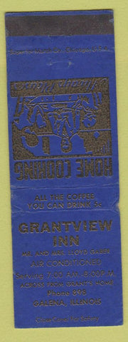 Matchbook Cover - Grantview Inn Galena IL WEAR