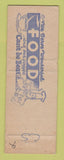 Matchbook Cover - Grantview Inn Galena IL WEAR