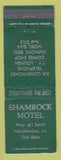 Matchbook Cover - Shamrock Motel Natchitoches LA WEAR