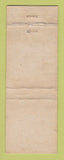 Matchbook Cover - Shamrock Motel Natchitoches LA WEAR