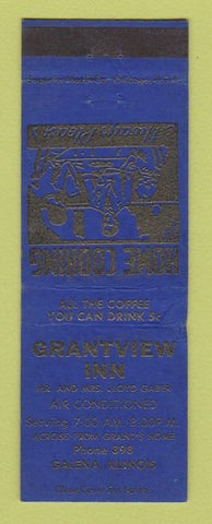 Matchbook Cover - Grantview Inn Galena IL low phone #