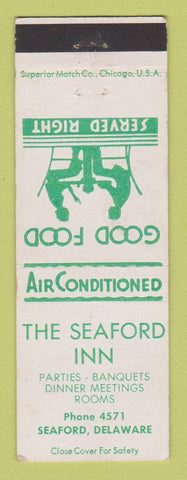 Matchbook Cover - The Seaford Inn Seaford DE