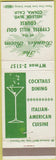 Matchbook Cover - Cypress Hills Golf Course Colma CA