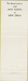 Matchbook Cover - Cypress Hills Golf Course Colma CA