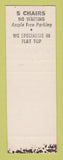 Matchbook Cover - Vernon Henry's Barber Shop San Jose CA SAMPLE