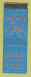 Matchbook Cover - Janko's Hof Brau San Jose CA WORN