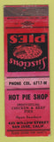 Matchbook Cover - Hot Pie Shop San Jose CA WEAR