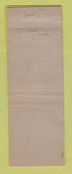 Matchbook Cover - Hotel Montgomery San Jose CA