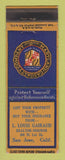 Matchbook Cover - Maryland Casualty Insurance L Louis Gairaud San Jose CA