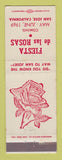Matchbook Cover - Fiesta de las Rosas San Jose CA 1969