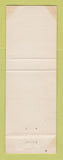 Matchbook Cover - Hong Kong Chinese Restaurant San Jose CA