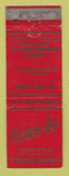 Matchbook Cover - Glide In Garage Doors San Jose CA WEAR