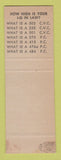 Matchbook Cover - Gonzalez Bail Bonds San Jose CA SAMPLE