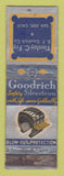 Matchbook Cover - Goodrich Silverworth Tires Tinsley Fry San Jose CA CROWN WORN