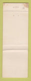 Matchbook Cover - Hanajima Nursery San Jose CA WRITING