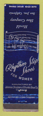 Matchbook Cover - Rhythm Step Women's Shoes Herold San Jose CA WEAR
