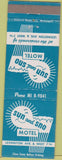 Matchbook Cover - Sun and Sno Motel  Lexington Ave