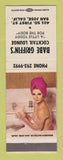 Matchbook Cover - Barb Griffin's Bar San Jose CA pinup SAMPLE