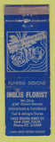 Matchbook Cover - Inglis Florist Flowers San Jose CA WEAR