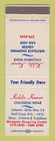 Matchbook Cover - Kiddie Korner Children's Clothes San Jose CA SAMPLE